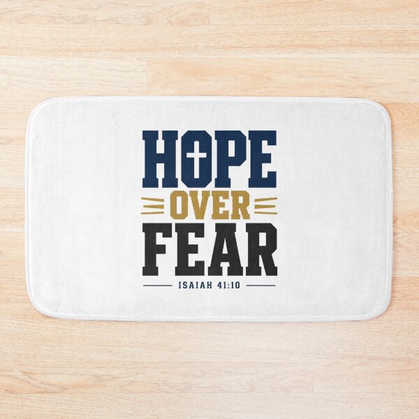 Item preview, Hope Over Fear Christian Inspirational Shirt designed and sold by Illustrated Faith.