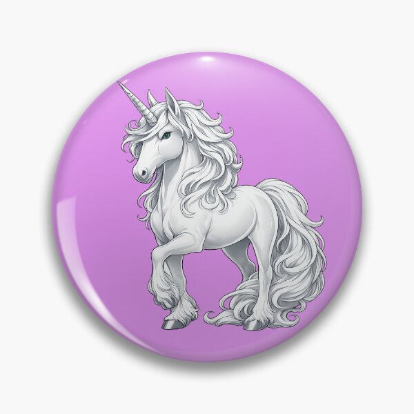 Item preview, Majestic White Unicorn | Magical Mythical Horse Fantasy Art Design designed and sold by Daagath.