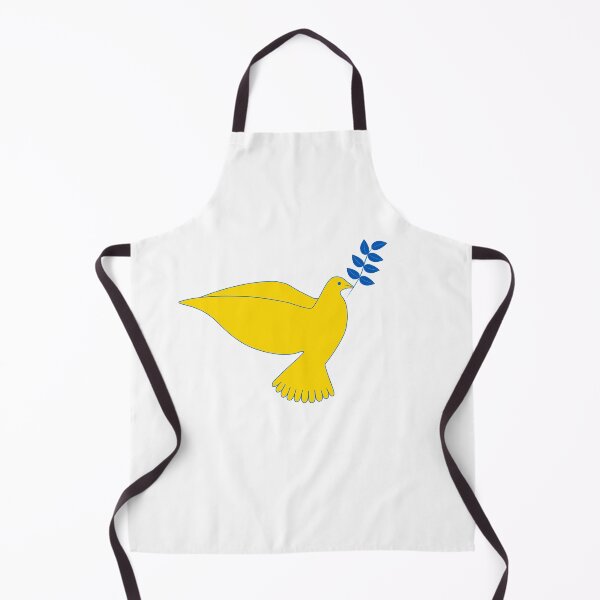 Item preview, Dove of Peace in the Colors of Ukraine designed and sold by GraffiTimi.