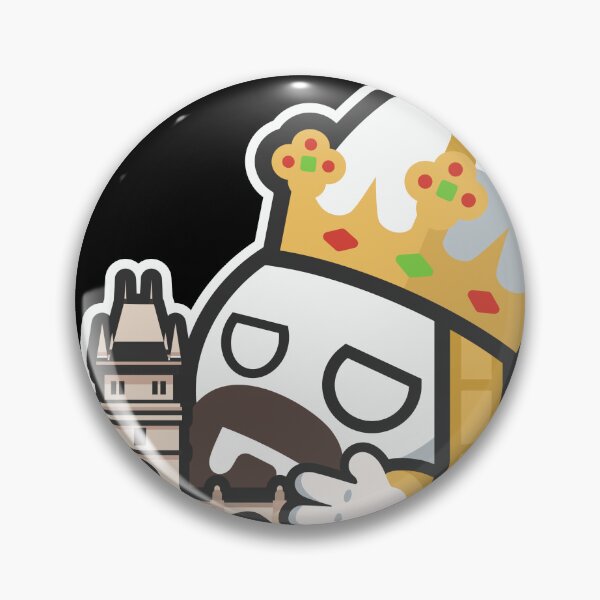 Item preview, Czech Bohemian King Countryball Cartoon with Castle designed and sold by Torket-y.