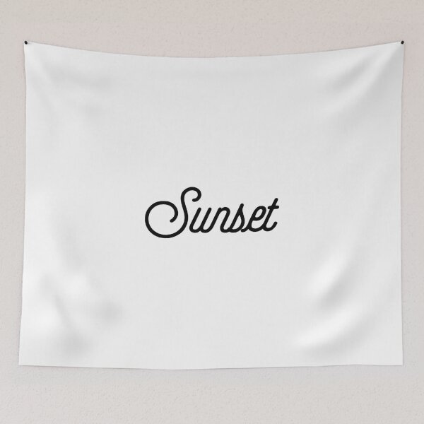 Item preview, Sunset [Fancy Text] designed and sold by ElderArt.