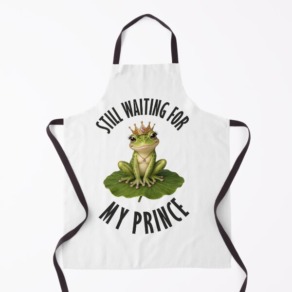 Item preview, Still Waiting For My Prince – Cute Fairy Tale Frog Princess designed and sold by TheLordsofD.