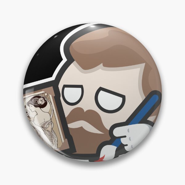 Item preview, Czech Art Nouveau Painter Countryball Cartoon designed and sold by Torket-y.