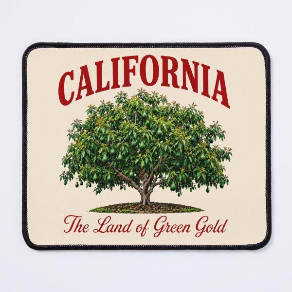 Artikelvorschau, California Avocado Tree – Land of Green Gold entworfen und verkauft von American Fieldmark Studio.