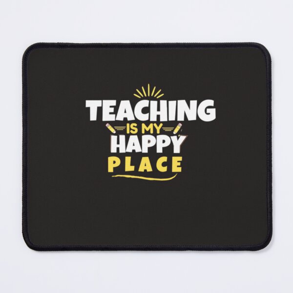 Item preview, Teaching Is My Happy Place Cute Teacher Shirt | Kawaii School Classroom Gift designed and sold by yochatees.