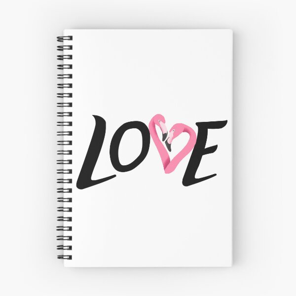 Item preview, Love Flamingo Heart Cotton T-Shirt, Cute Flamingo Lover Tee, Pink Flamingo Women Shirt designed and sold by ZenfiniteDesign.