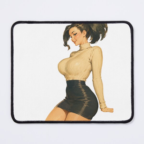 Item preview, Elegant Office Pin-Up | Original Vintage Business Woman Illustration designed and sold by Cosplayvintage.