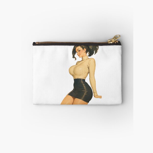Item preview, Elegant Office Pin-Up | Original Vintage Business Woman Illustration designed and sold by Cosplayvintage.