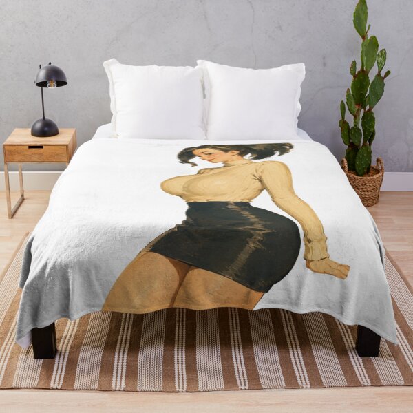 Item preview, Elegant Office Pin-Up | Original Vintage Business Woman Illustration designed and sold by Cosplayvintage.