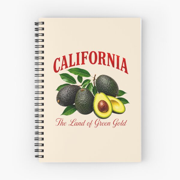 Artikelvorschau, California Avocado Green Gold Harvest Design entworfen und verkauft von American Fieldmark Studio.