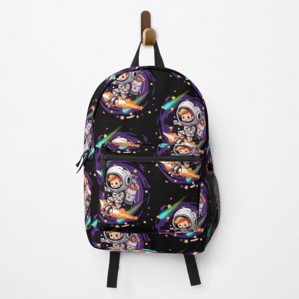 Item preview, Cute Kawaii Astronaut with Jetpack Space Adventure designed and sold by Szpaku desart .