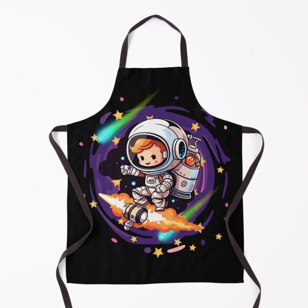 Item preview, Cute Kawaii Astronaut with Jetpack Space Adventure designed and sold by Szpaku desart .