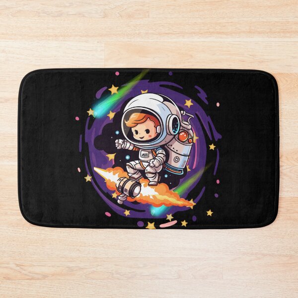 Item preview, Cute Kawaii Astronaut with Jetpack Space Adventure designed and sold by Szpaku desart .