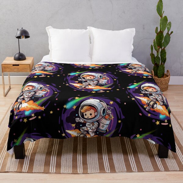 Item preview, Cute Kawaii Astronaut with Jetpack Space Adventure designed and sold by Szpaku desart .