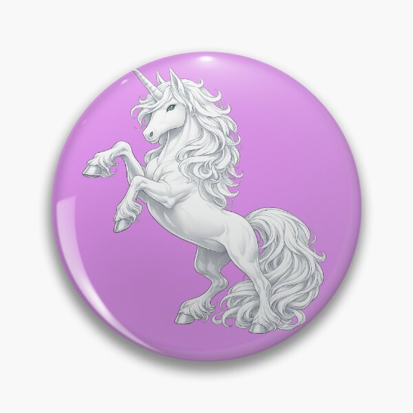 Item preview, Majestic Rearing White Unicorn | Fantasy Mythical Horse Magic Art Design designed and sold by Daagath.