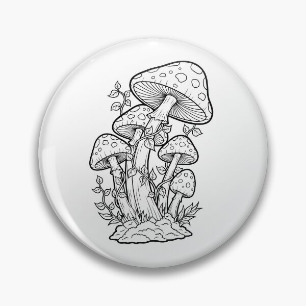 Item preview, Vintage Forest Mushroom Botanical Illustration designed and sold by ArtPer-design.