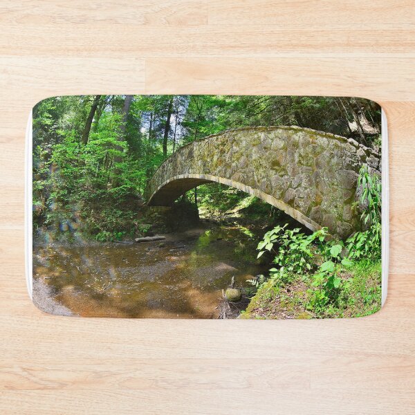 Item preview, Stone Bridge in Hocking Hills State Park designed and sold by LisaWootenPhoto.
