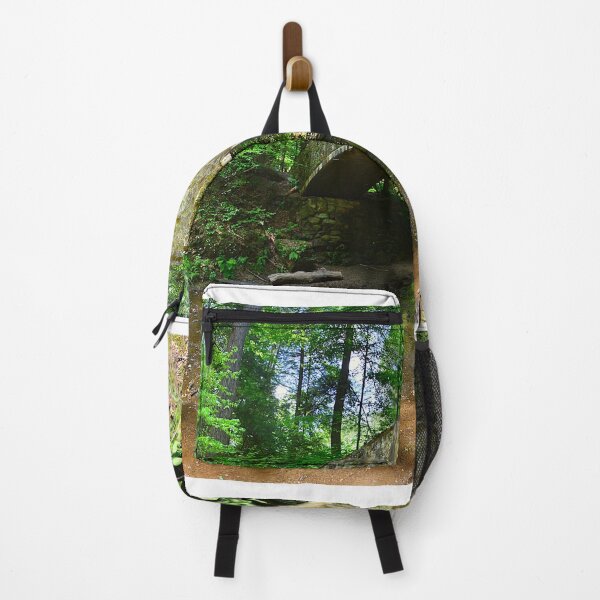 Item preview, Stone Bridge in Hocking Hills State Park designed and sold by LisaWootenPhoto.