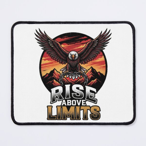 Item preview, Rise Above Limits Eagle Vector Illustration designed and sold by Rahat3344.