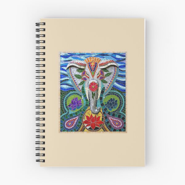 Item preview, Sacred Elephant Mosaic Art  designed and sold by SlickerStickers by Glass Gal.