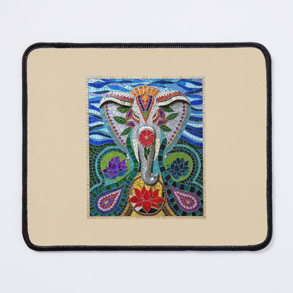 Item preview, Sacred Elephant Mosaic Art designed and sold by Glass Gal.