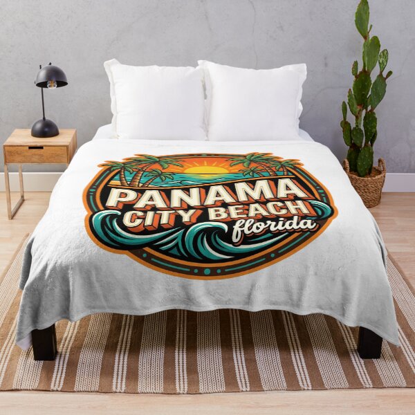Item preview, Vintage Panama City Beach Florida Retro Sunset Vacation designed and sold by IsDesignHub.