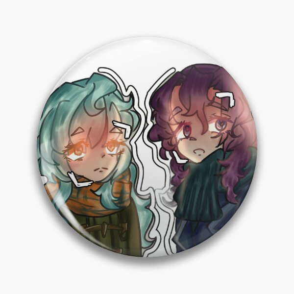 Item preview, Cute Anime Duo in Winter Clothes - Chibi Friends Fanart designed and sold by Manga moshi .