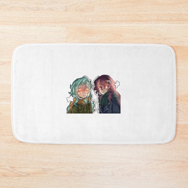 Item preview, Cute Anime Duo in Winter Clothes - Chibi Friends Fanart designed and sold by Manga moshi .