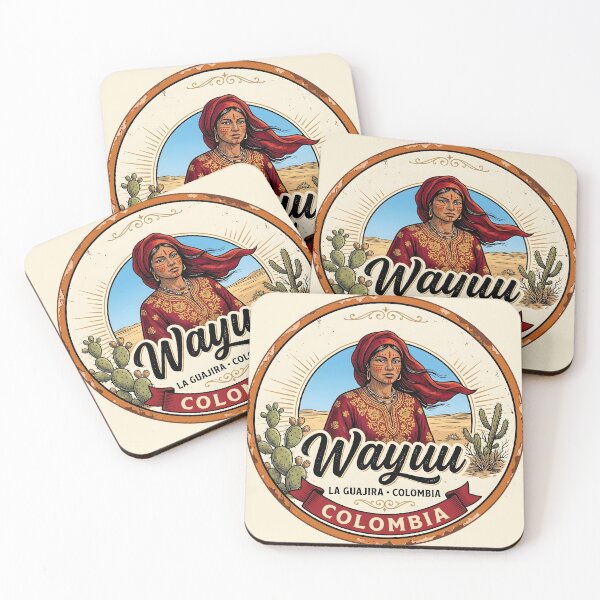 Item preview, Wayuu Culture — Vintage Indigenous Heritage Badge Colombia designed and sold by ColombianaShop.
