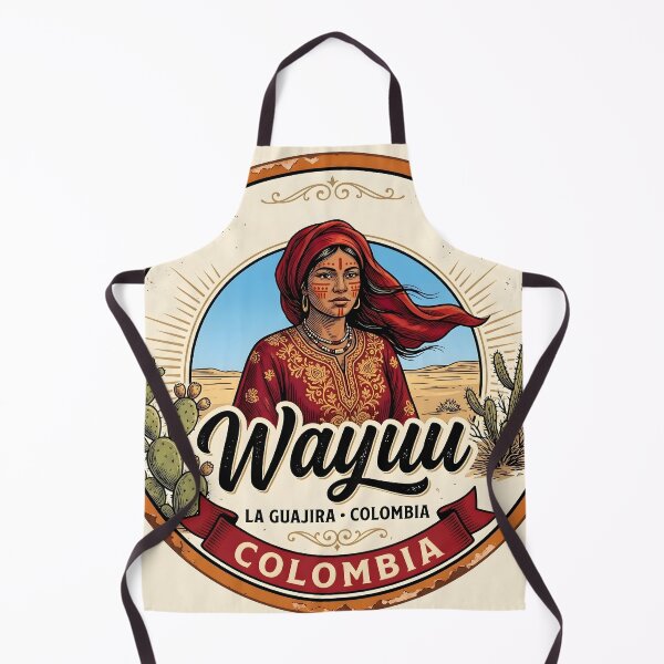 Item preview, Wayuu Culture — Vintage Indigenous Heritage Badge Colombia designed and sold by ColombianaShop.