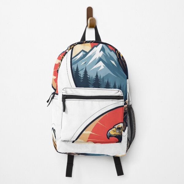 Item preview, Majestic Eagle Perched in Mountain Landscape designed and sold by Rahat3344.