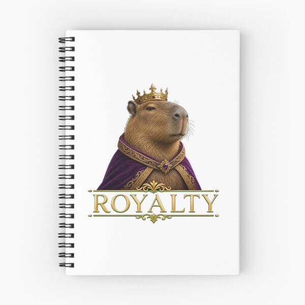 Item preview, RESPECT THE CAPYBARA Royal Capybara Majestic Design - King of Chill Illustration  designed and sold by Uglyandcute.