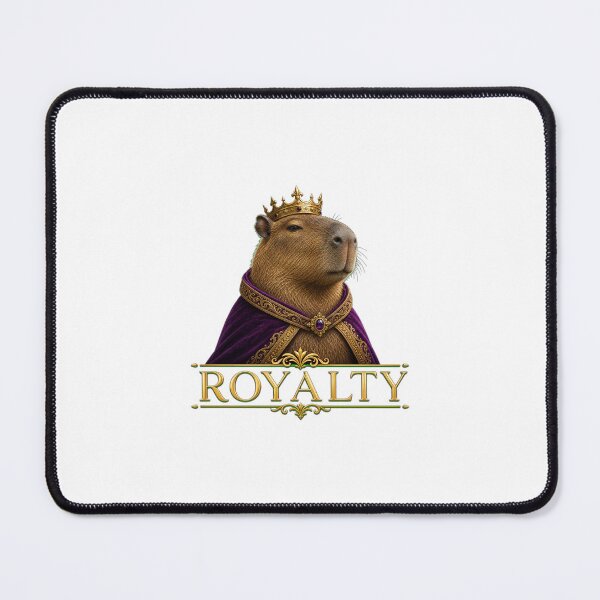Item preview, RESPECT THE CAPYBARA Royal Capybara Majestic Design - King of Chill Illustration designed and sold by Uglyandcute.
