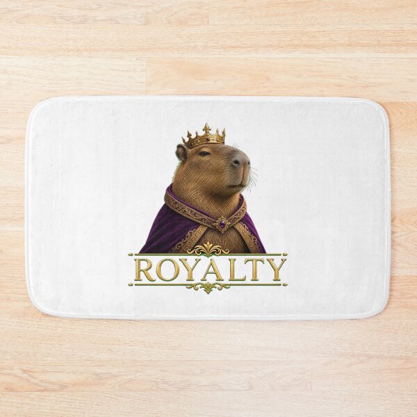 Item preview, RESPECT THE CAPYBARA Royal Capybara Majestic Design - King of Chill Illustration designed and sold by Uglyandcute.