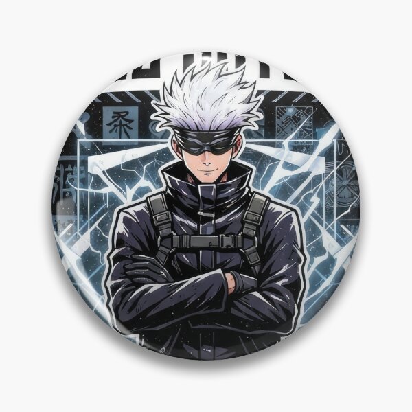 Item preview, Gojo Satoru Powerful Anime Character Illustration designed and sold by Rahat3344.