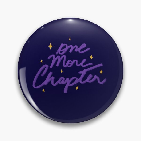 Item preview, Cute One More Chapter Bookish Purple Typography designed and sold by Pop & Punch.