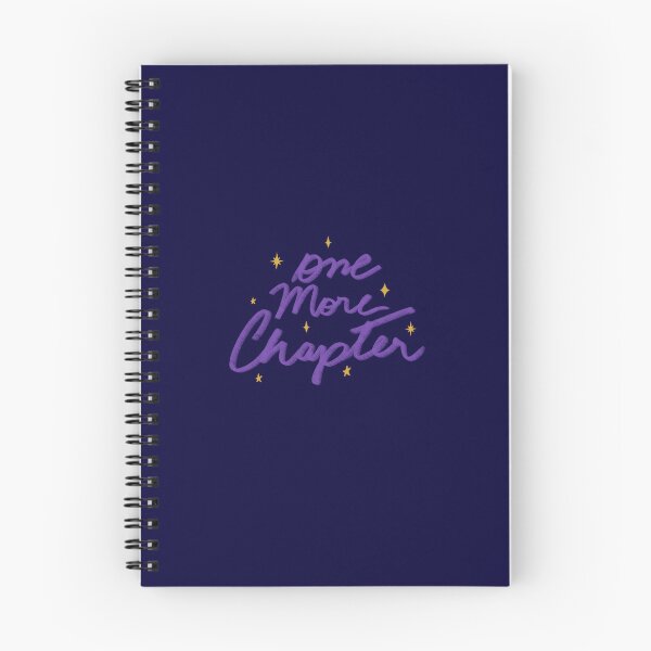 Item preview, Cute One More Chapter Bookish Purple Typography designed and sold by Pop & Punch.