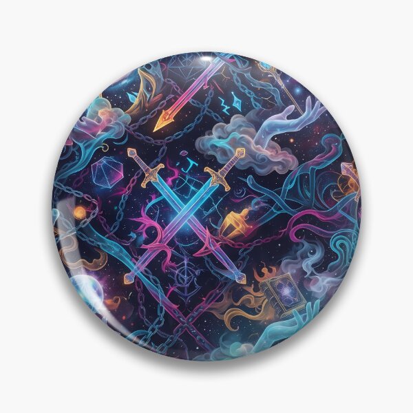 Item preview, Story Power Fantasy RPG Pixel Art Seamless Pattern designed and sold by ART ATTACK ZONE.