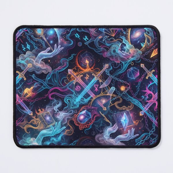 Item preview, Story Power Fantasy RPG Pixel Art Seamless Pattern designed and sold by ART ATTACK ZONE.