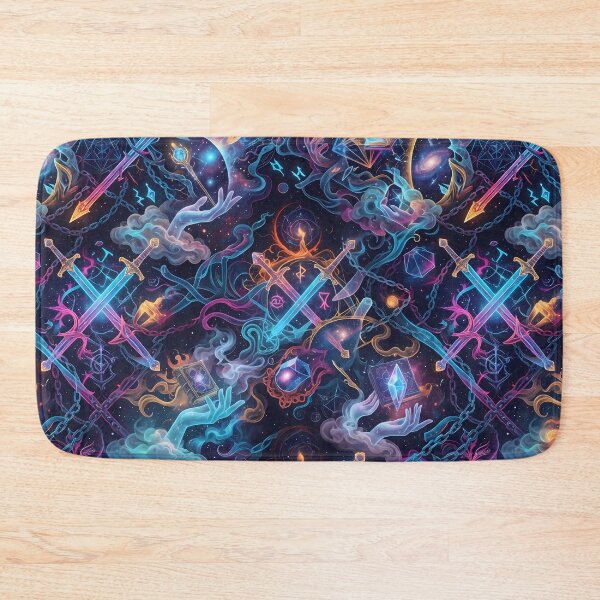 Item preview, Story Power Fantasy RPG Pixel Art Seamless Pattern designed and sold by ART ATTACK ZONE.