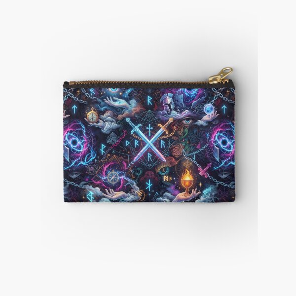 Item preview, Eye Power Fantasy RPG Pixel Art Seamless Pattern designed and sold by ART ATTACK ZONE.