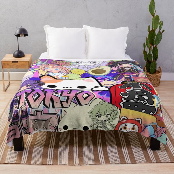 Item preview, Harajuku Kawaii Anime Sticker Bomb Collage Tokyo Streetwear designed and sold by Side By Side Studio.