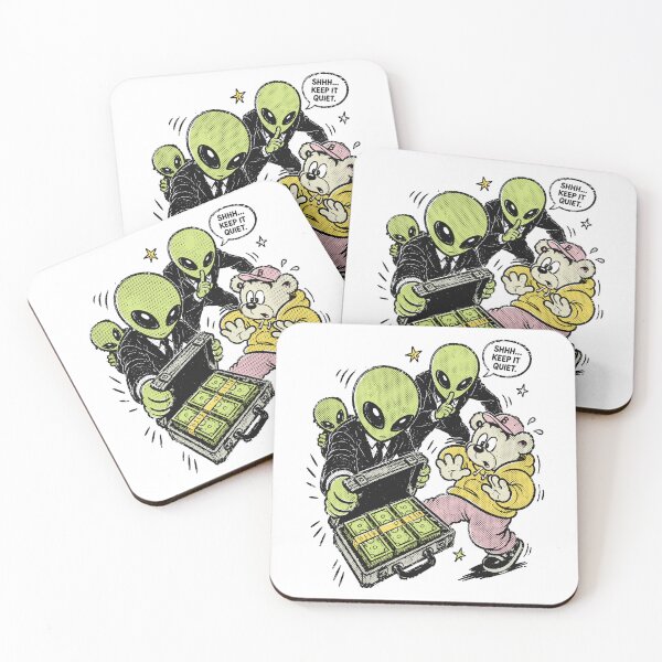 Item preview, Funny Alien Conspiracy Keep It Quiet  designed and sold by trajeado14.