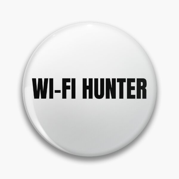 Item preview, Wi-Fi Hunter (Black) designed and sold by ShipCrewNation.
