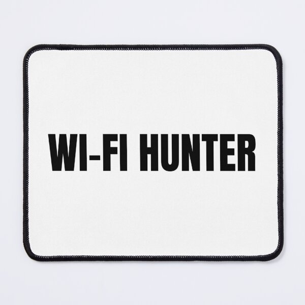 Item preview, Wi-Fi Hunter (Black) designed and sold by ShipCrewNation.