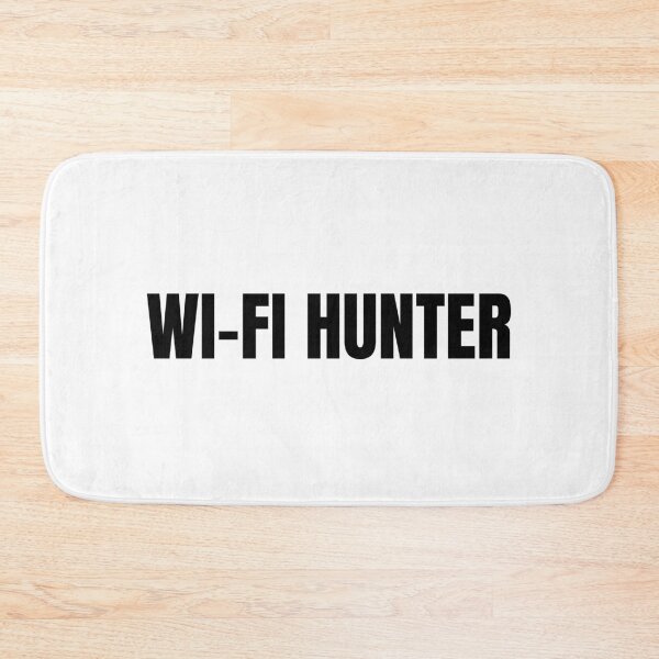 Item preview, Wi-Fi Hunter (Black) designed and sold by ShipCrewNation.