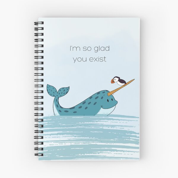 Item preview, Narwhals do exist! card designed and sold by Hellolovecards.