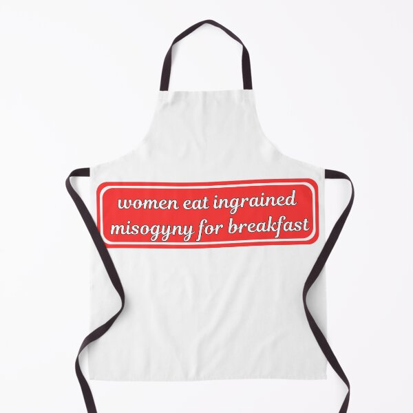 Item preview, Women Eat Ingrained Misogyny for Breakfast — Feminist Bumper Sticker designed and sold by DonnaRaine.