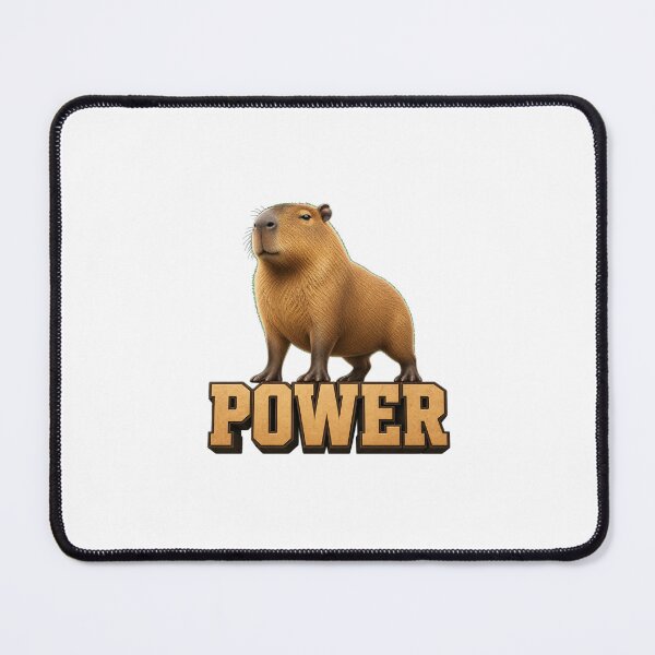 Item preview, RESPECT THE CAPYBARA Power Capybara Bold Design - Strong and Grounded Illustration designed and sold by Uglyandcute.