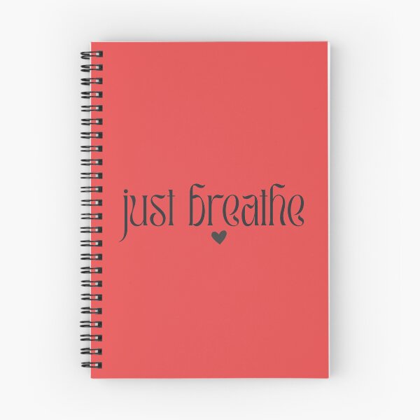 Item preview, Just Breathe Minimal Typography | Mindfulness Quote | Calm Aesthetic Design designed and sold by Rush2Buy.